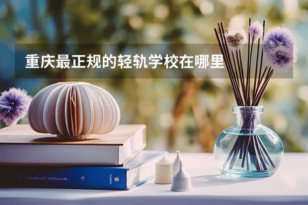 重庆最正规的轻轨学校在哪里