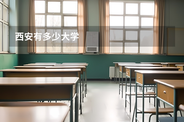 西安有多少大学