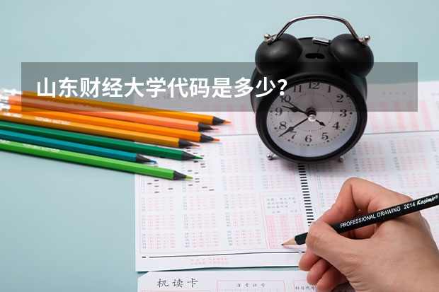 山东财经大学代码是多少？