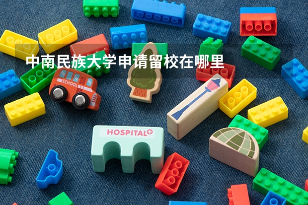 中南民族大学申请留校在哪里