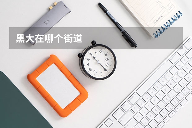 黑大在哪个街道