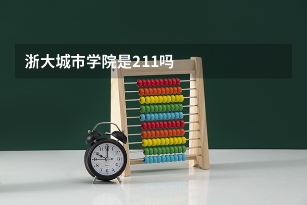 浙大城市学院是211吗