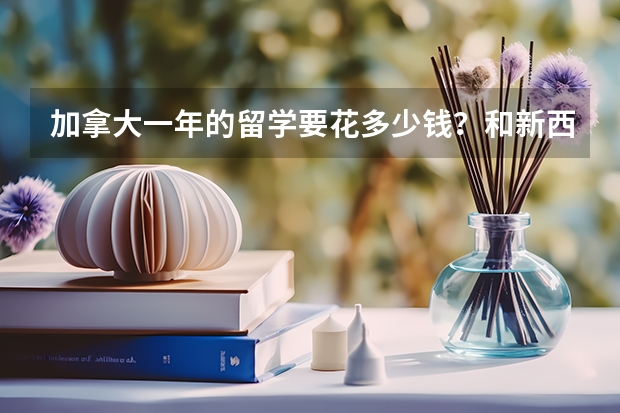 加拿大一年的留学要花多少钱?和新西兰比起来哪个更贵?
