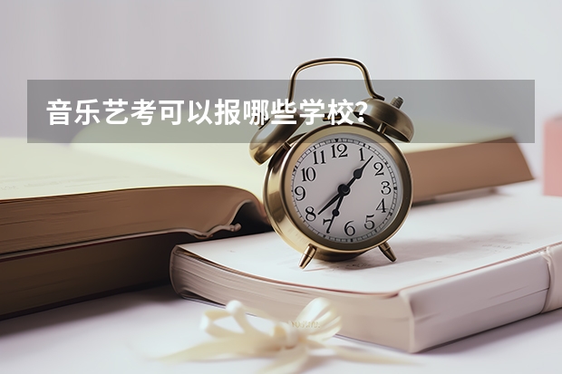 音乐艺考可以报哪些学校？