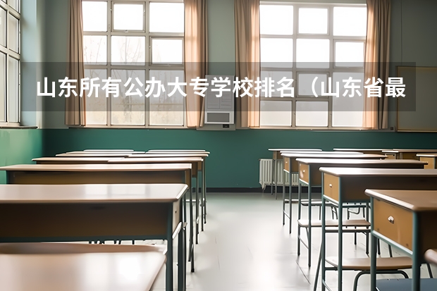 山东所有公办大专学校排名（山东省最好的专科学校排名公办）