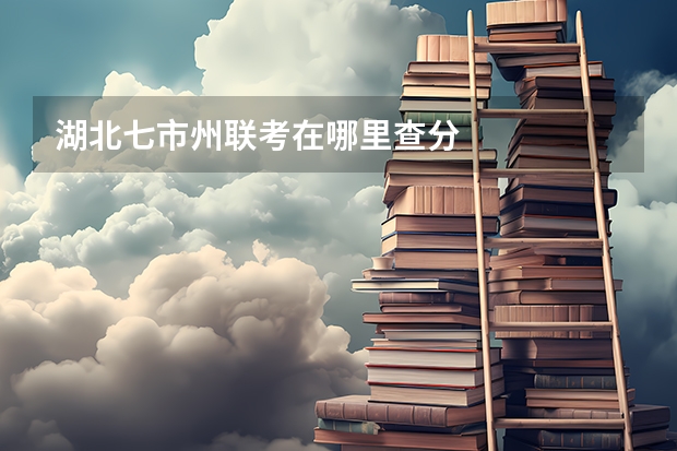 湖北七市州联考在哪里查分