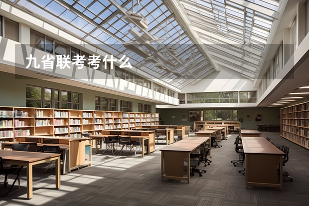 九省联考考什么