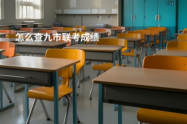 怎么查九市联考成绩