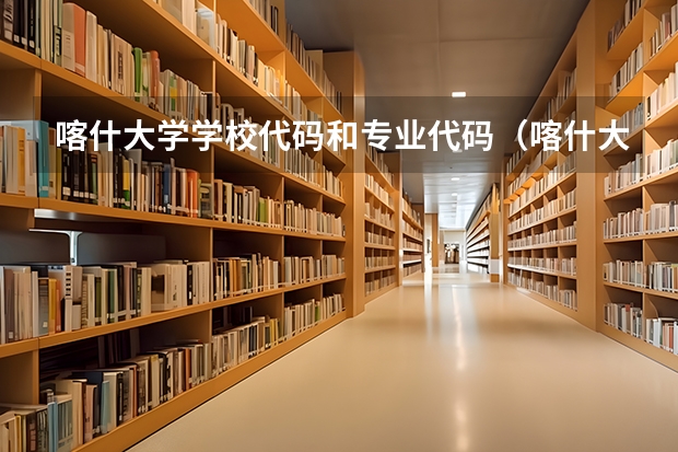 喀什大学学校代码和专业代码(喀什大学学校代码和专业代码)