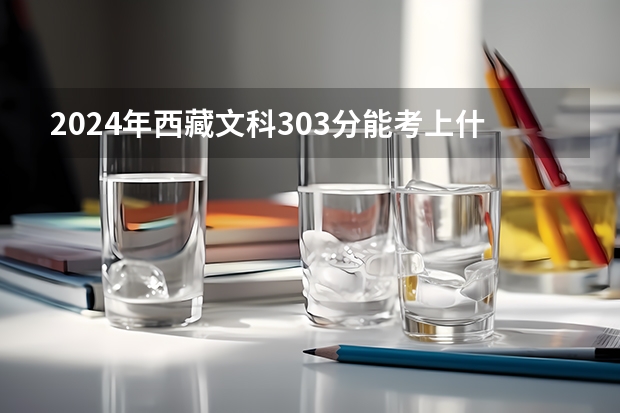 2024年西藏文科303分能考上什么大学？