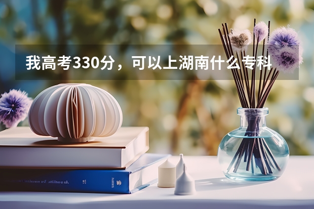 我高考330分,可以上湖南什么专科或高职院校?