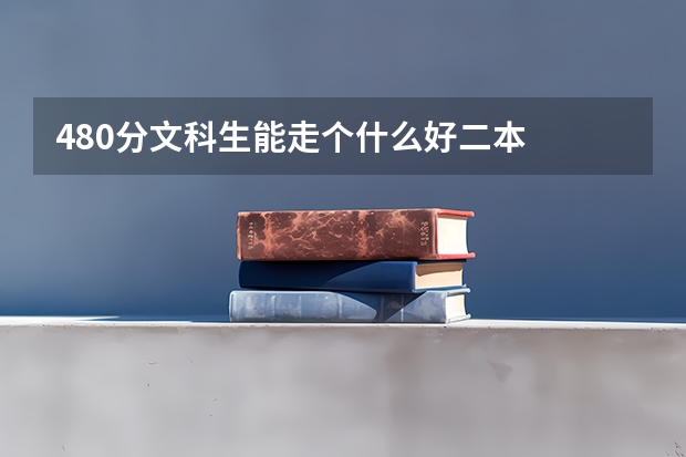 480分文科生能走个什么好二本