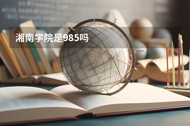 湘南学院是985吗