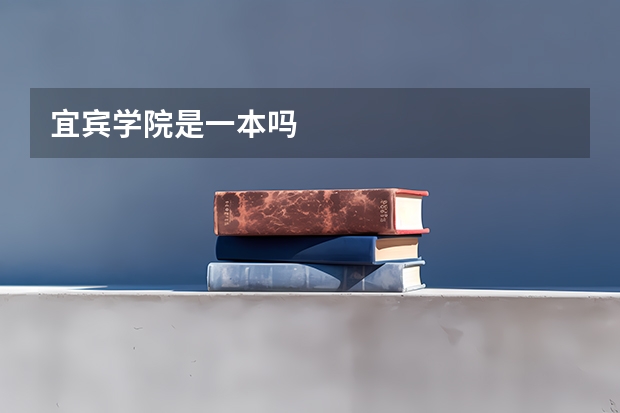 宜宾学院是一本吗