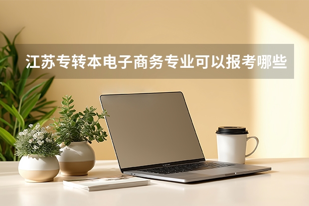江苏专转本电子商务专业可以报考哪些院校