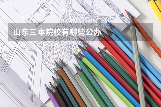 山东三本院校有哪些公办