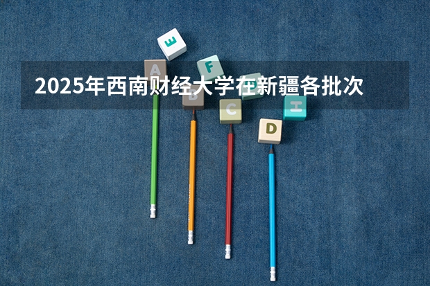 2025年西南财经大学在新疆各批次选科要求（2026年参考）