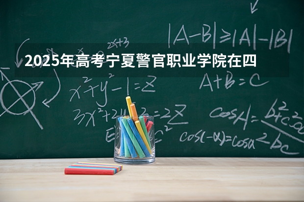 2025年高考宁夏警官职业学院在四川招生计划怎么样（2026参考）