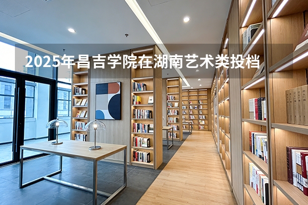 2025年昌吉学院在湖南艺术类投档分数线（2026年参考）