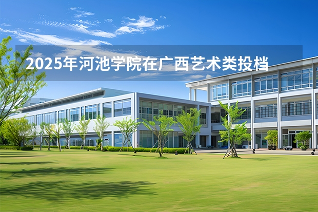 2025年河池学院在广西艺术类投档分数线（2026年参考）