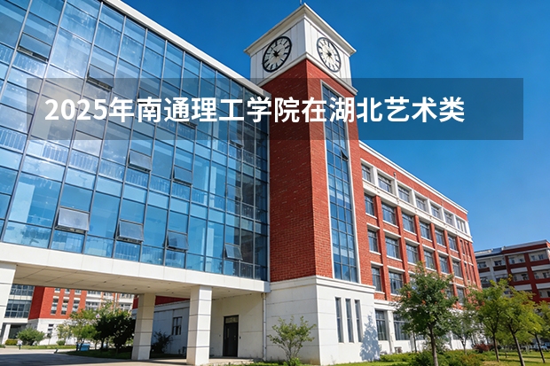 2025年南通理工学院在湖北艺术类投档分数线（2026年参考）
