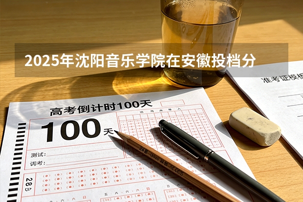 2025年沈阳音乐学院在安徽投档分数线（2026年参考）