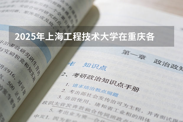 2025年上海工程技术大学在重庆各批次选科要求（2026年参考）