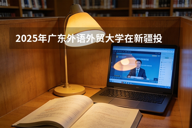 2025年广东外语外贸大学在新疆投档分数线（2026年参考）