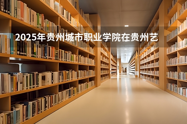 2025年贵州城市职业学院在贵州艺术类投档分数线（2026年参考）