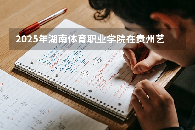 2025年湖南体育职业学院在贵州艺术类投档分数线（2026年参考）