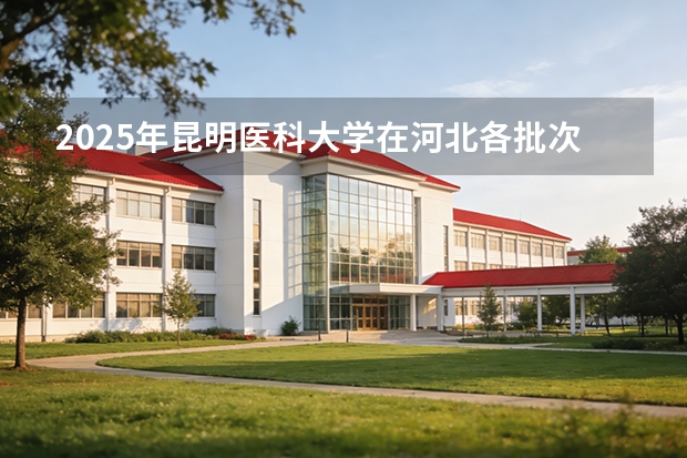 2025年昆明医科大学在河北各批次选科要求（2026年参考）