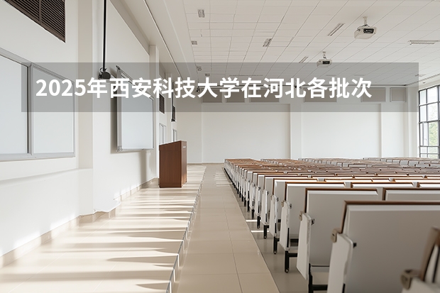 2025年西安科技大学在河北各批次选科要求（2026年参考）