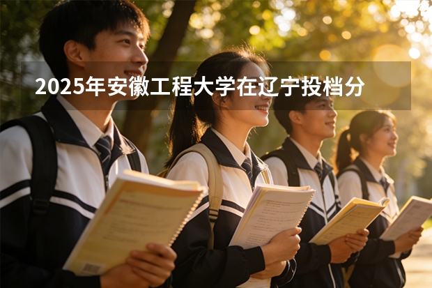 2025年安徽工程大学在辽宁投档分数线（2026年参考）