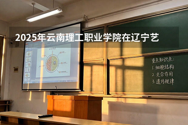 2025年云南理工职业学院在辽宁艺术类投档分数线（2026年参考）