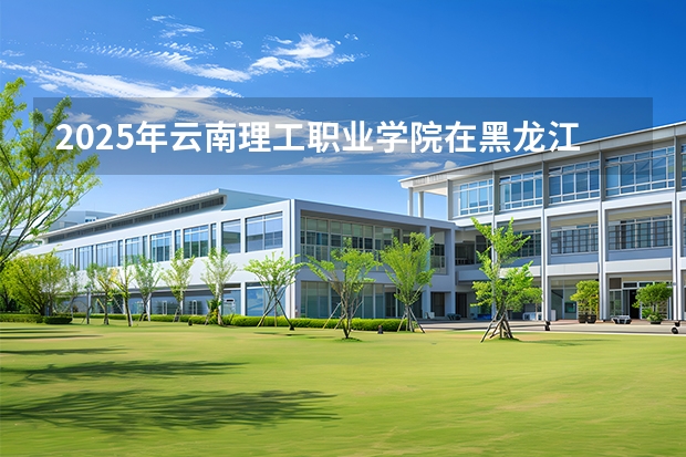 2025年云南理工职业学院在黑龙江艺术类投档分数线（2026年参考）