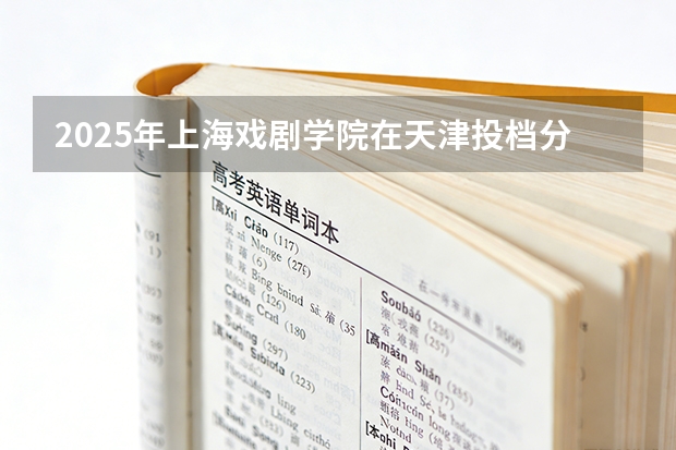 2025年上海戏剧学院在天津投档分数线（2026年参考）