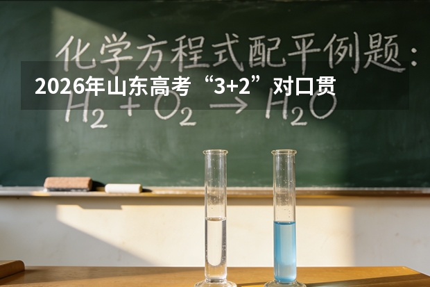 2026年山东高考“3+2”对口贯通分段培养：志愿填报资格线392分