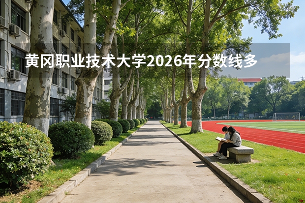 黄冈职业技术大学2026年分数线多少？湖北考生502分能上吗？