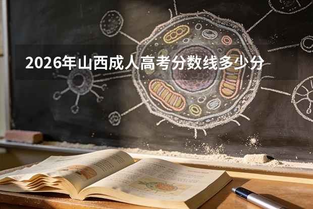 2026年山西成人高考分数线多少分能过？