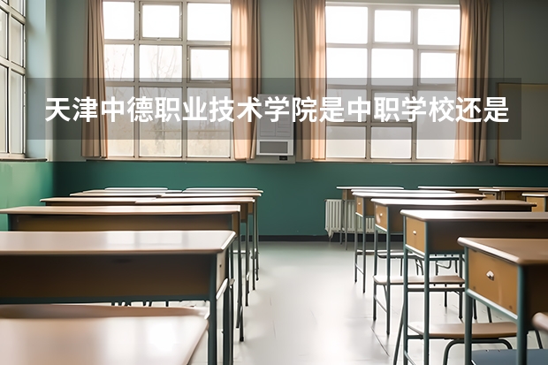 天津中德职业技术学院是中职学校还是高职学校 天津中德职业技术学院学校简介