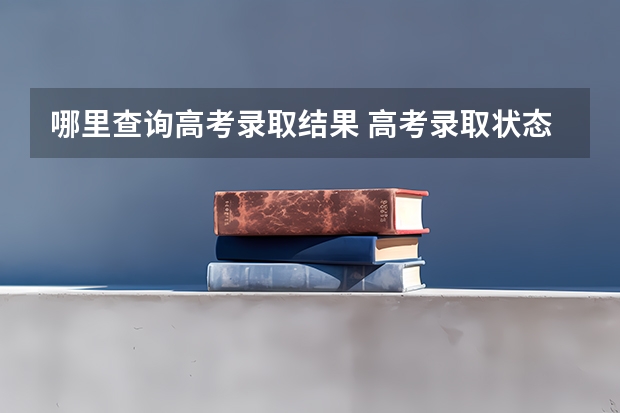 哪里查询高考录取结果 高考录取状态在哪查