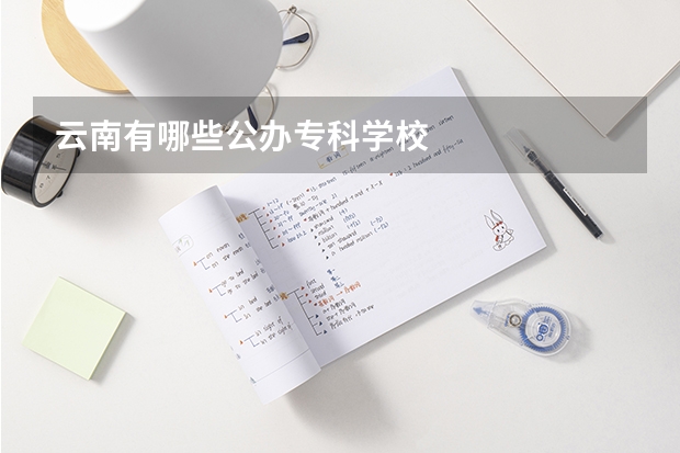 云南有哪些公办专科学校