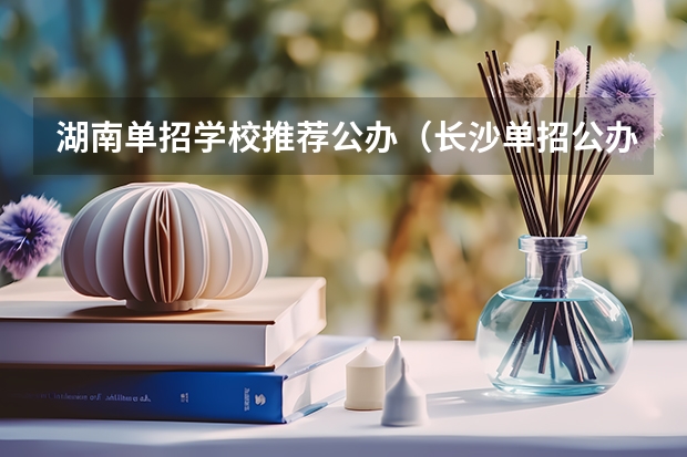 湖南单招学校推荐公办（长沙单招公办大专学校排名）